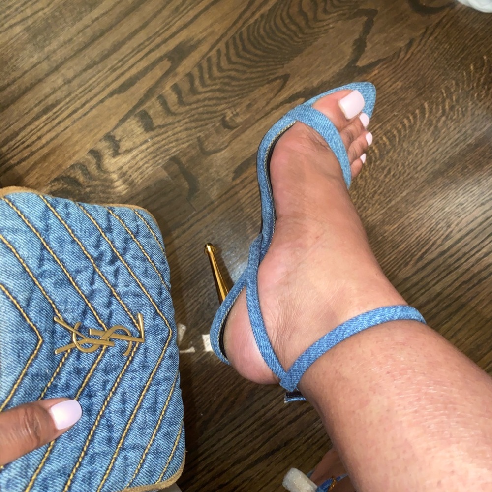 *SOLD*YSL SAINT LAURENT LOU BELTBAG/CROSSBODYDENIM